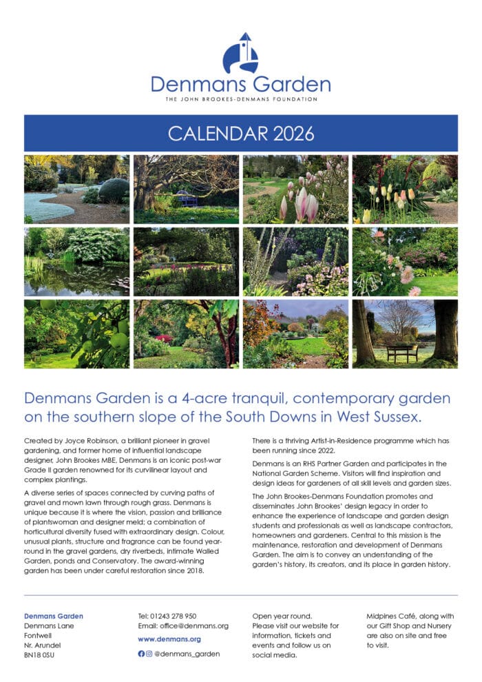 Denmans Garden Calendar 2026 - Image 3