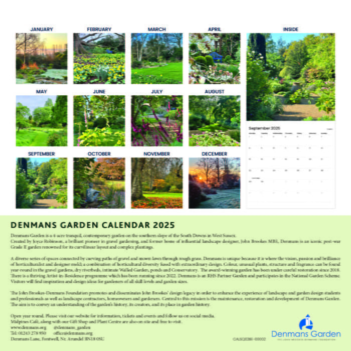 Denmans Garden Calendar 2025 - Image 2