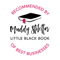 Find us in the Muddy Stilettos Little Black Book of best businesses