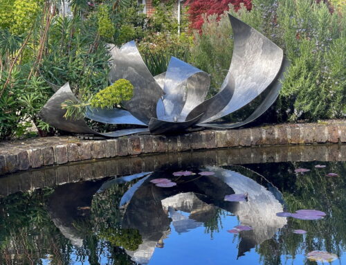 Helen Solly, Sculptor: “Garden Reflections”, An exhibition at Denmans Garden
